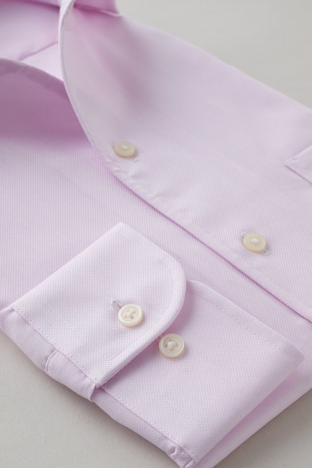 ワイシャツ 8045-X02D-PINK-カフス