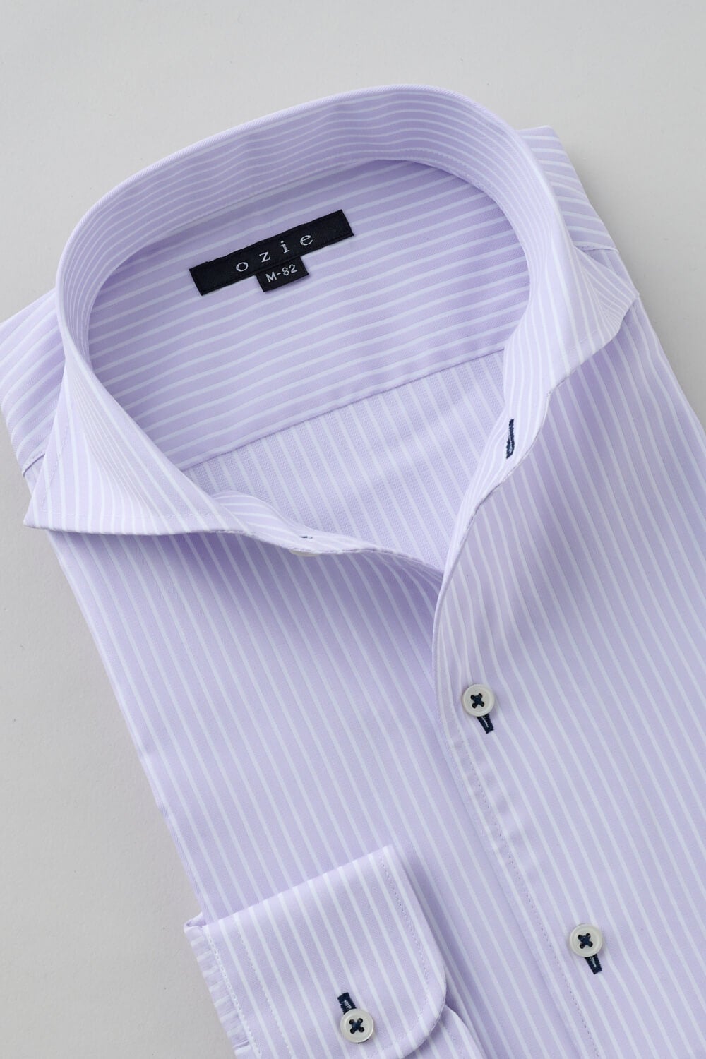 ワイシャツ 8045-X02G-PINK-衿1