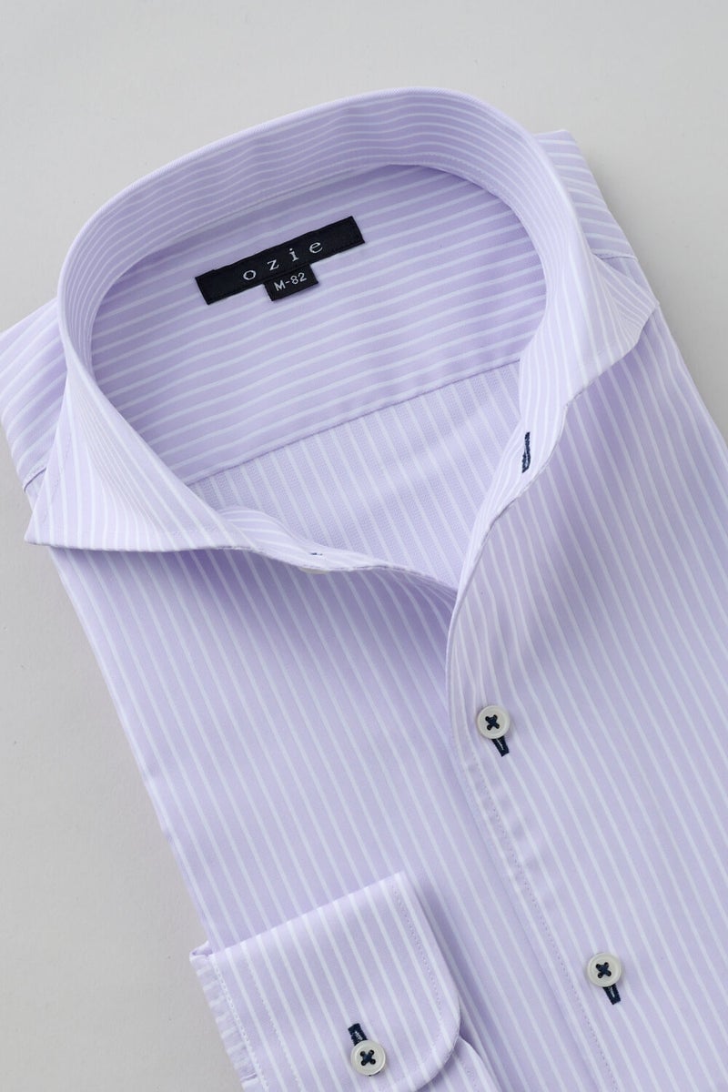 ワイシャツ 8045-X02G-PINK-衿1