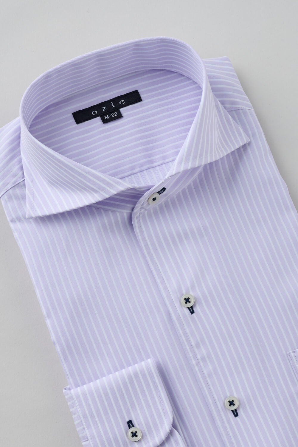 ワイシャツ 8045-X02G-PINK-衿3