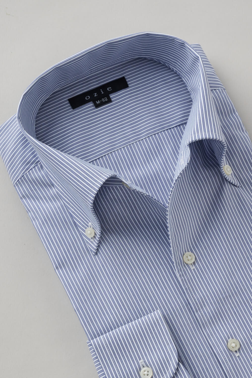 ワイシャツ 8051-X02E-NAVY-衿1