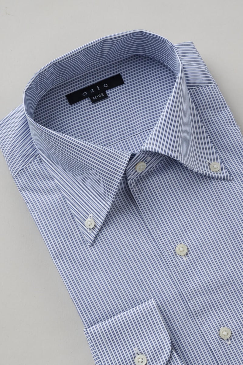 ワイシャツ 8051-X02E-NAVY-衿3