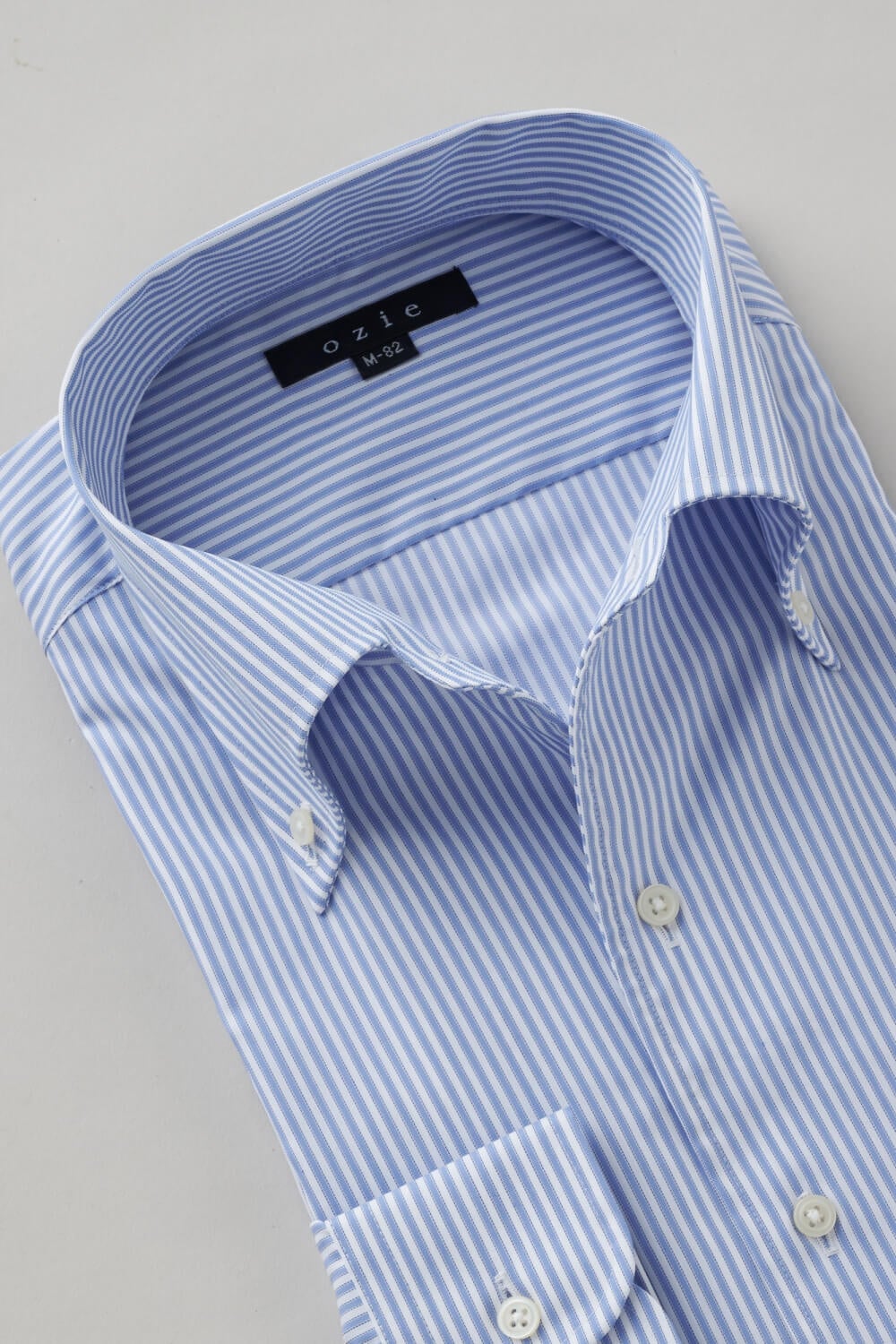 ワイシャツ 8051-X02D-BLUE-衿1