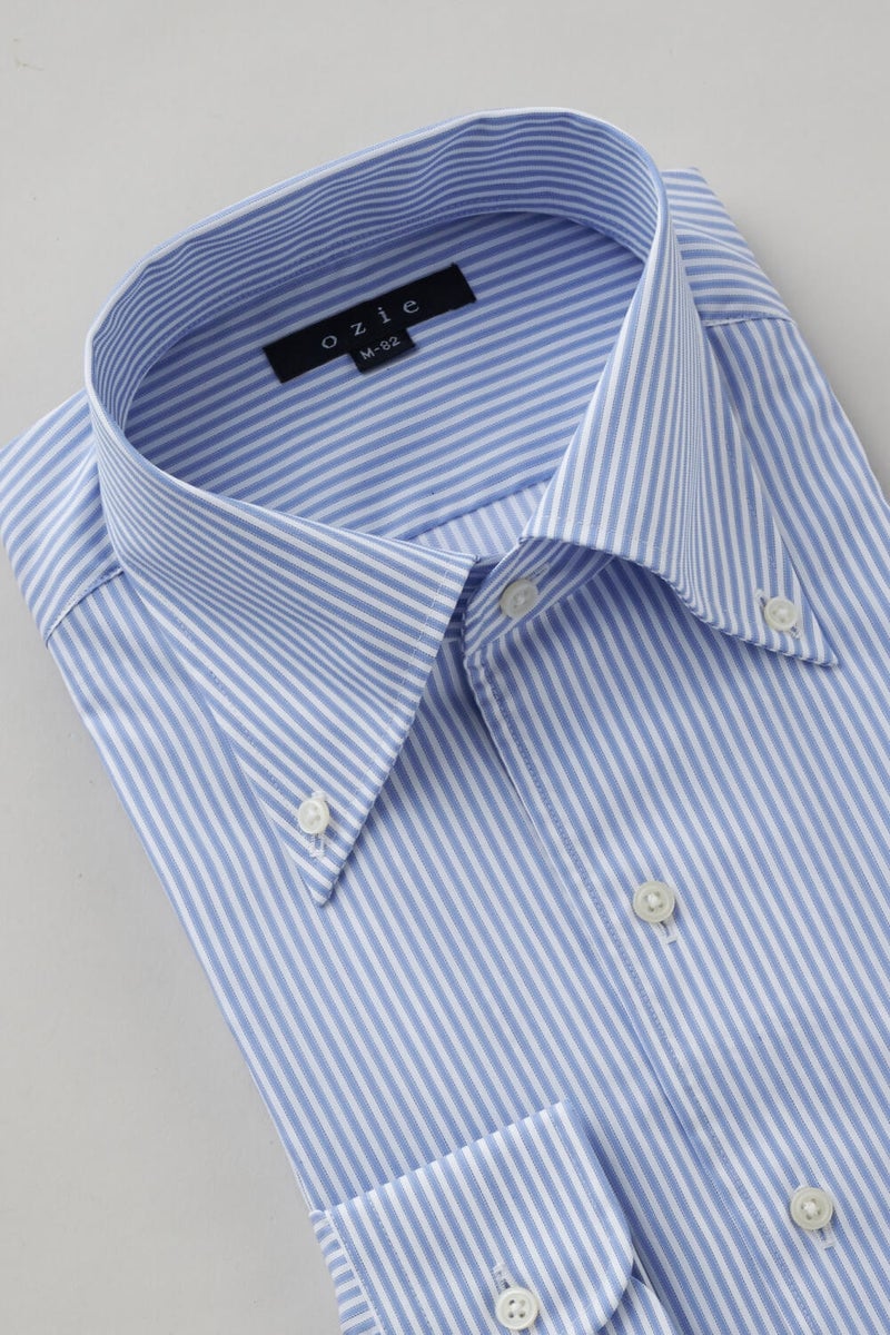 ワイシャツ 8051-X02D-BLUE-衿3