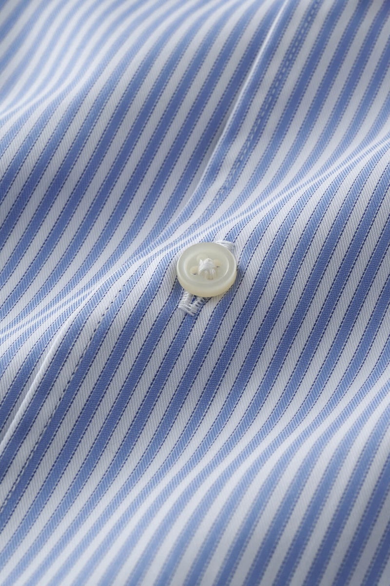 ワイシャツ 8051-X02D-BLUE-生地