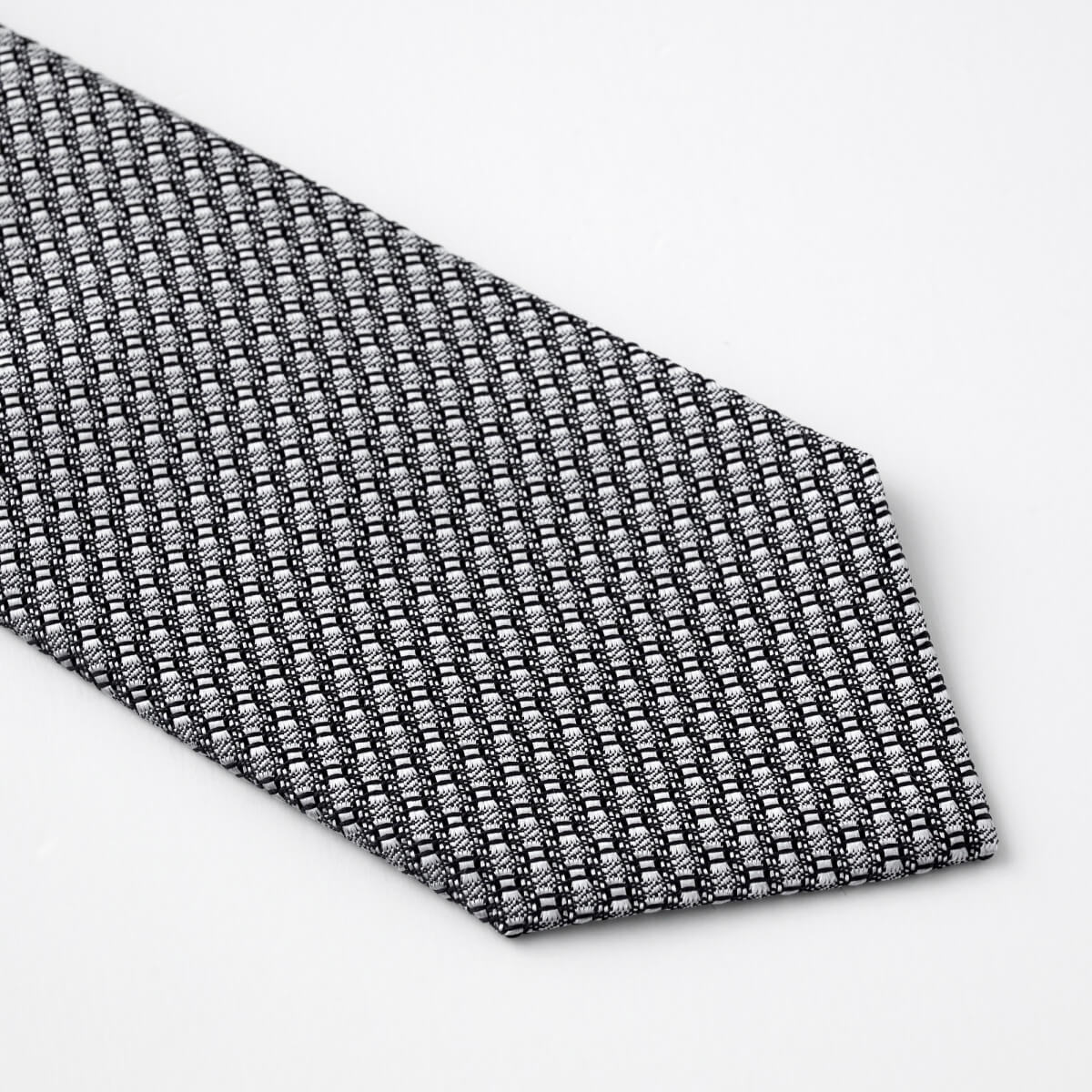 ネクタイ NF-B-004-SILVER-剣先