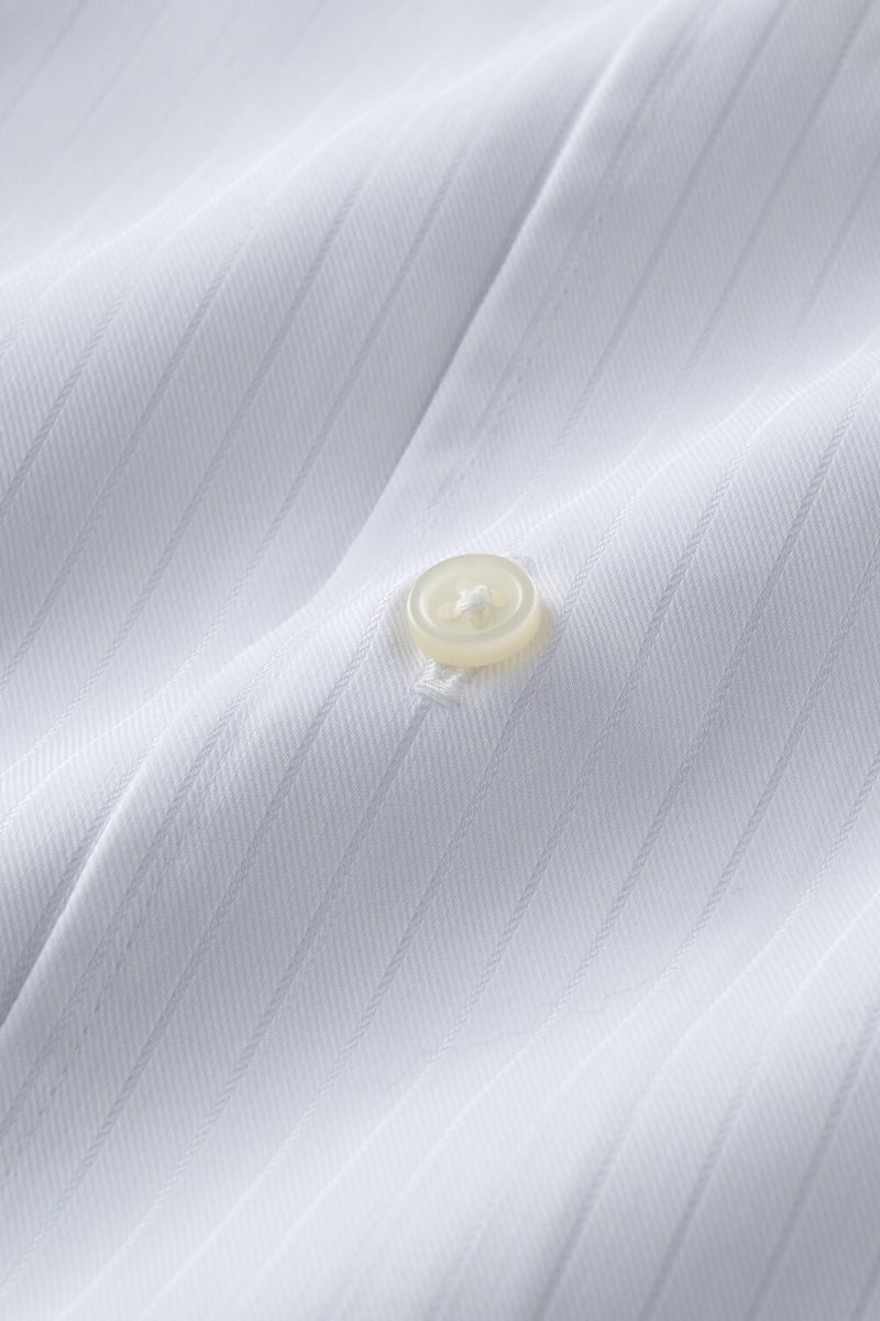 ワイシャツ 8045-X02A-WHITE-生地