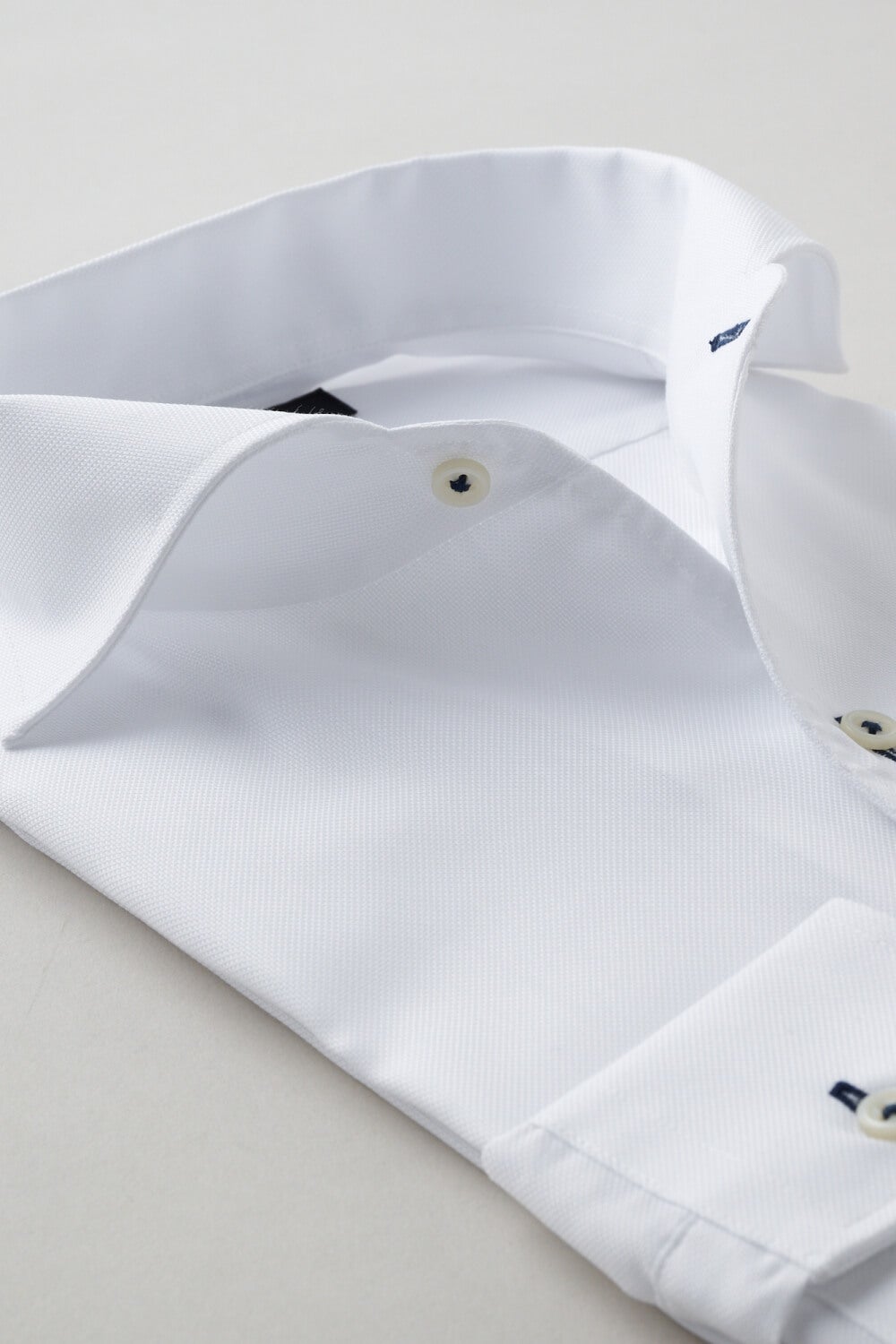 ワイシャツ 8045-X02B-WHITE-衿2