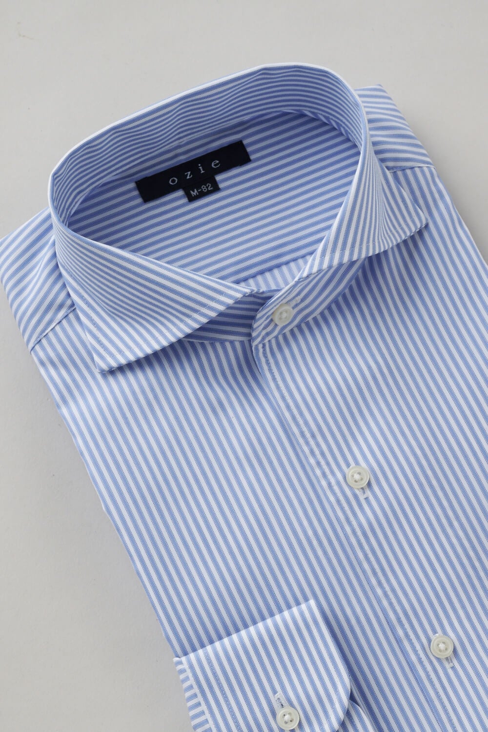 ワイシャツ 8045-X02F-BLUE-衿3