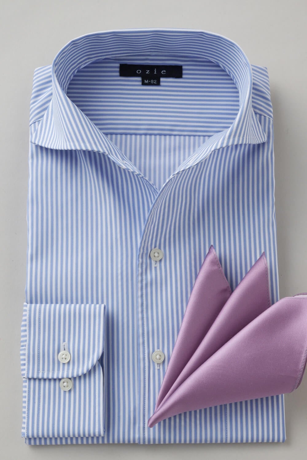 ワイシャツ 8045-X02F-BLUE-コーディネートイメージ