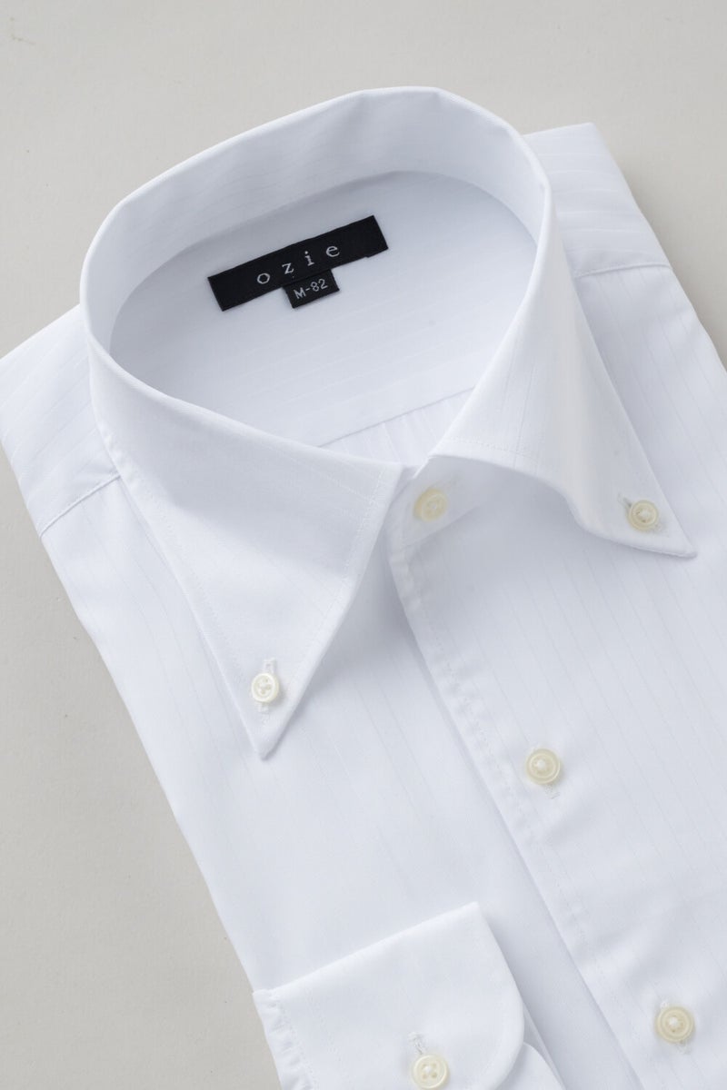 ワイシャツ 8051-X02A-WHITE-衿3
