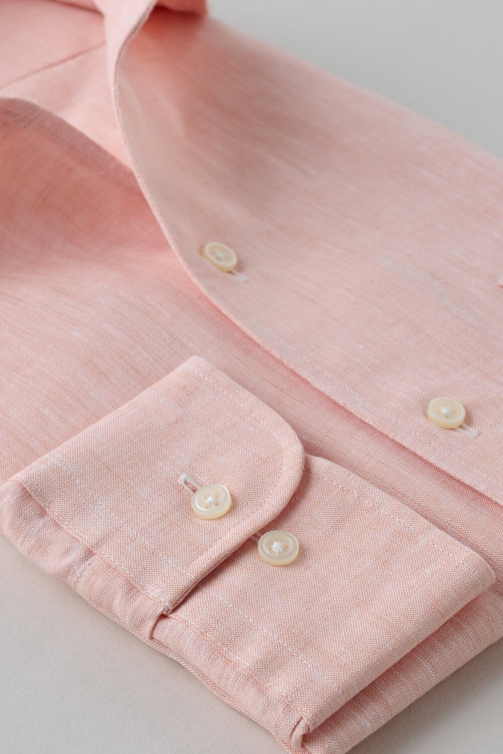 ワイシャツ 8045A-X03A-ORANGE-カフス