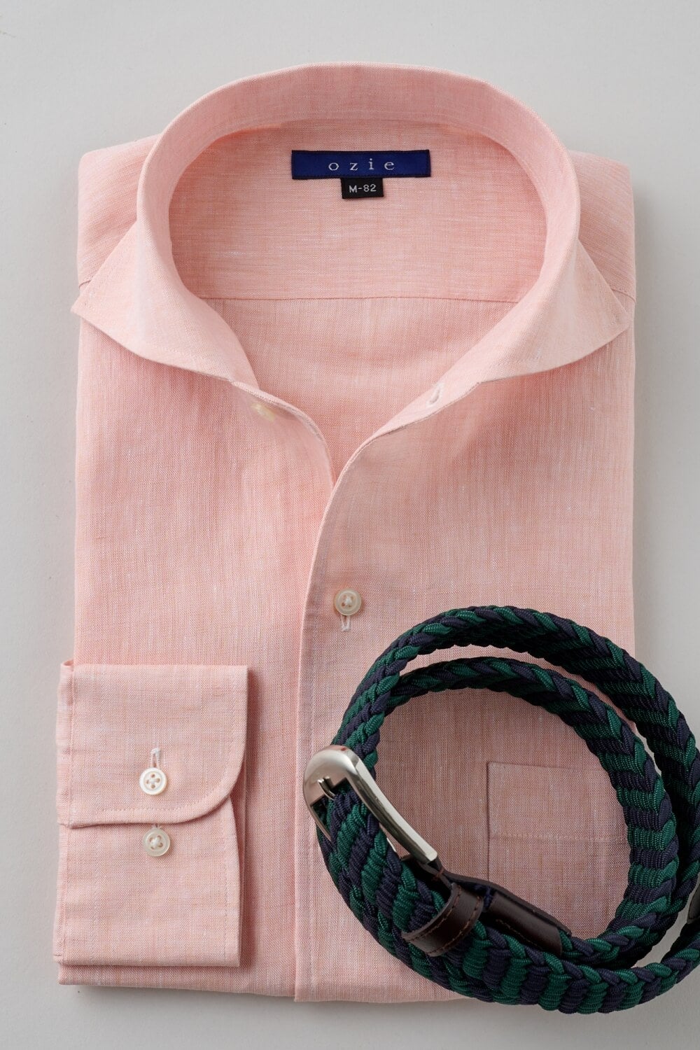 ワイシャツ 8045A-X03A-ORANGE-コーディネートイメージ