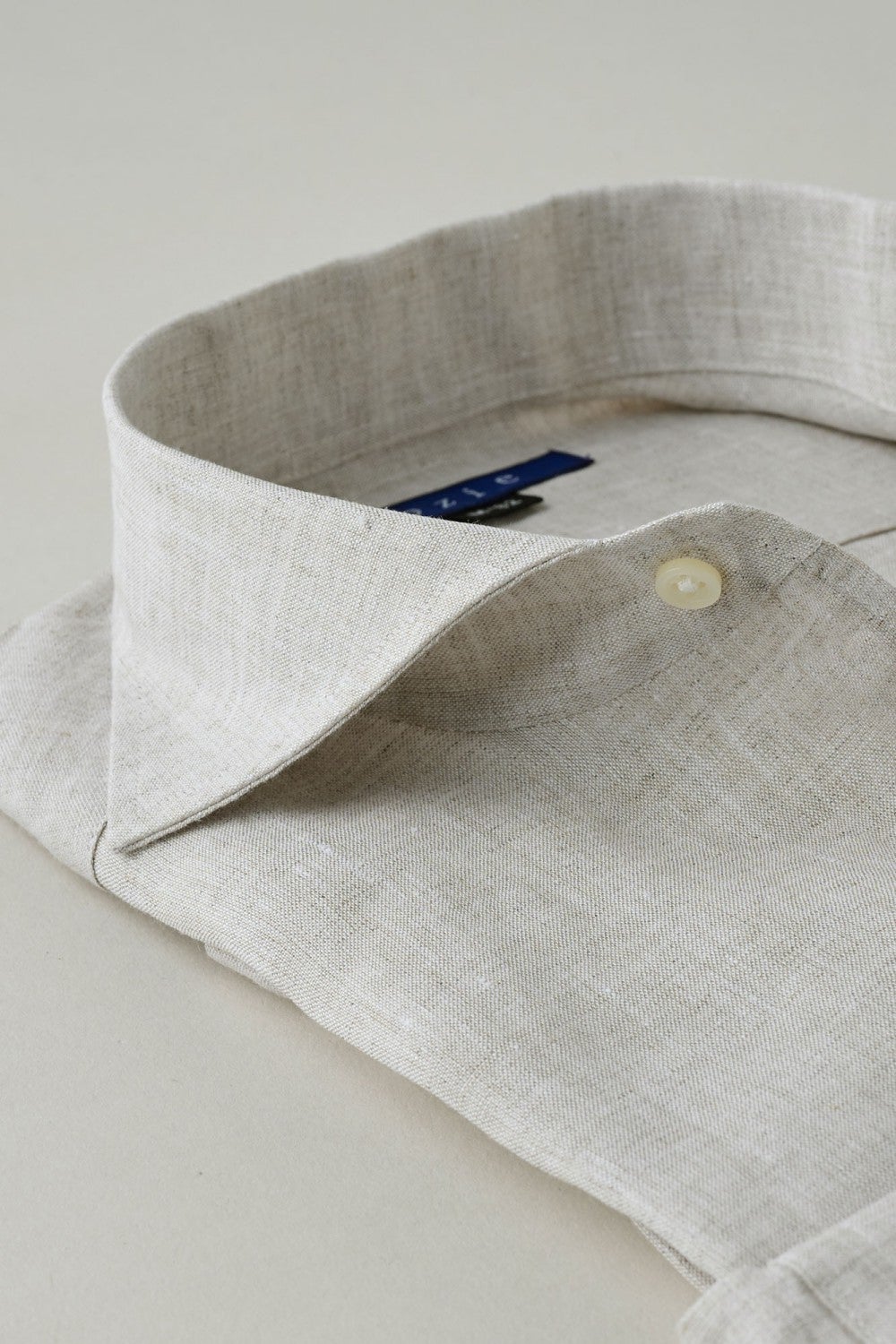 ワイシャツ 8045A-X03B-BEIGE-衿2