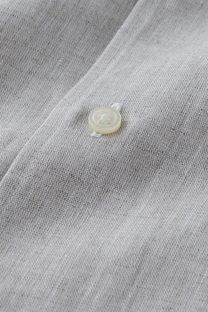 ワイシャツ 8045A-X03B-BEIGE-生地