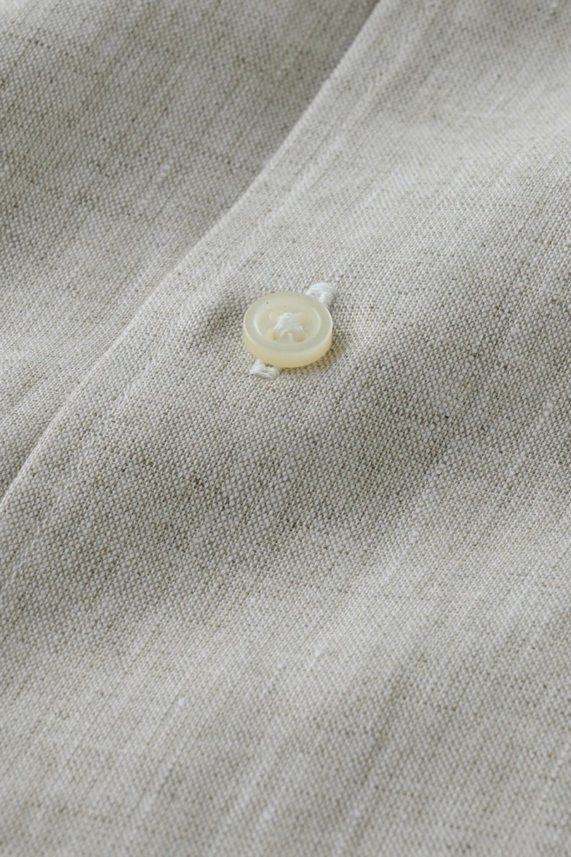 ワイシャツ 8045A-X03B-BEIGE-生地