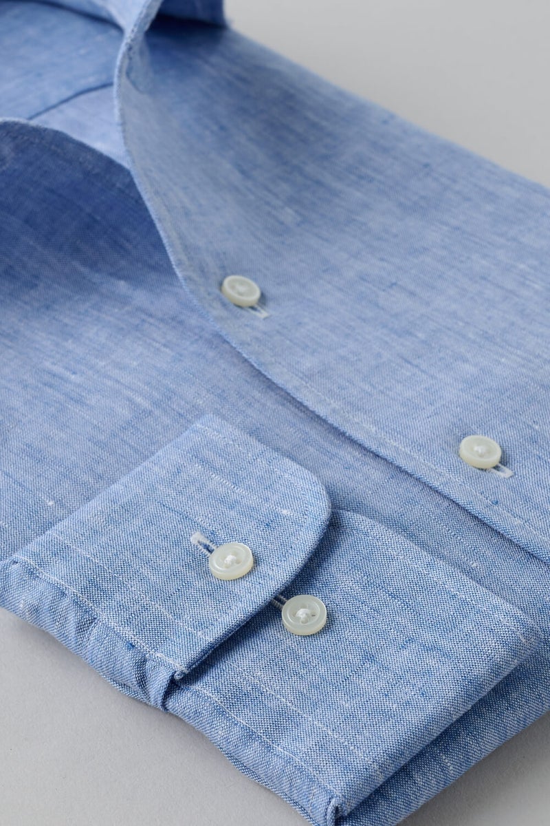 ワイシャツ 8045A-X03C-BLUE-カフス