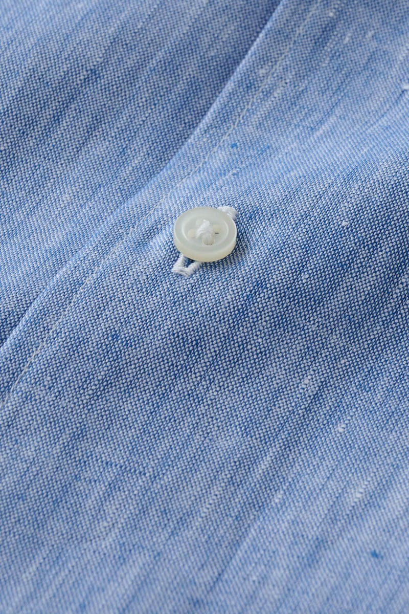 ワイシャツ 8045A-X03C-BLUE-生地