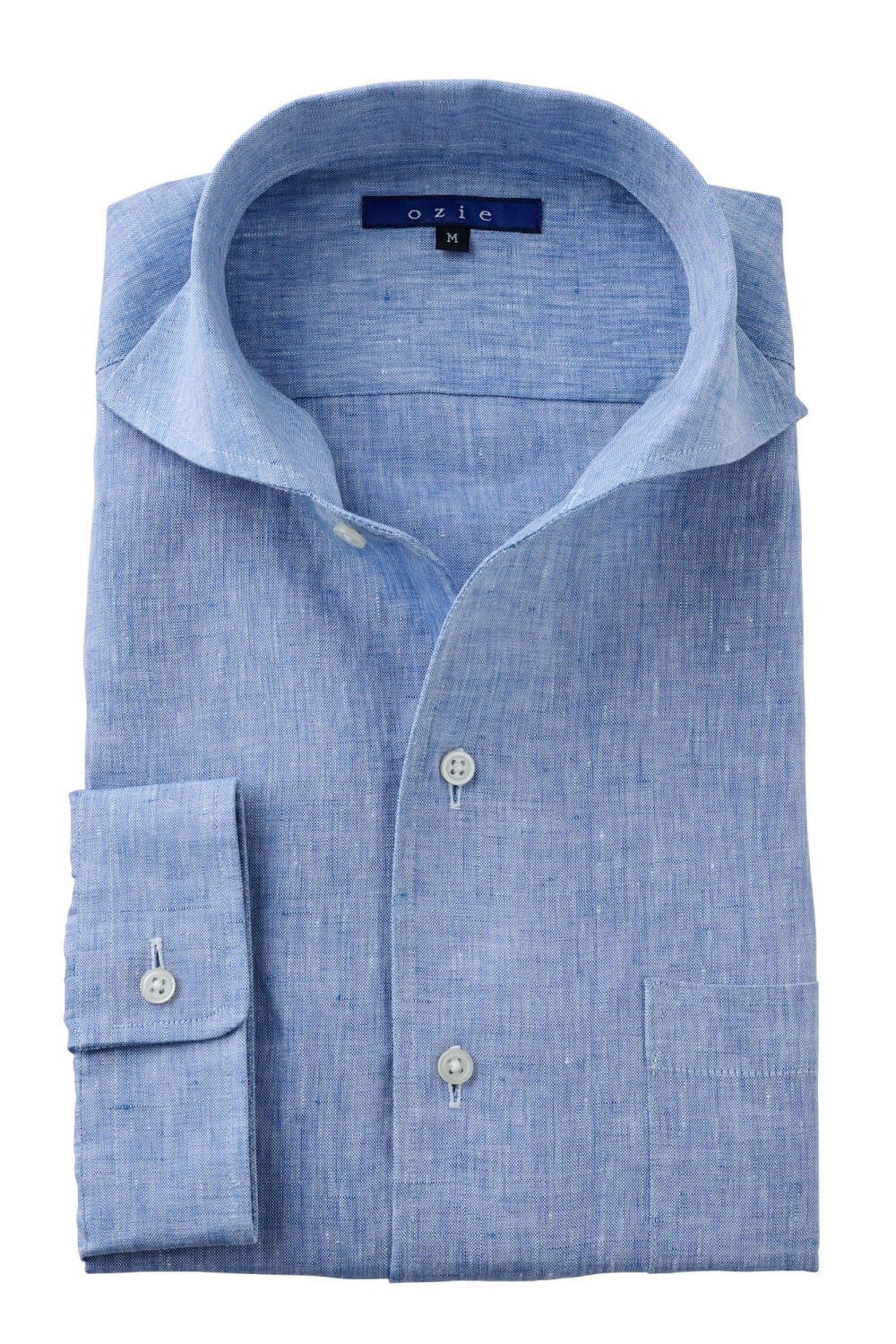 ワイシャツ 8045AHSS-X03A-BLUE