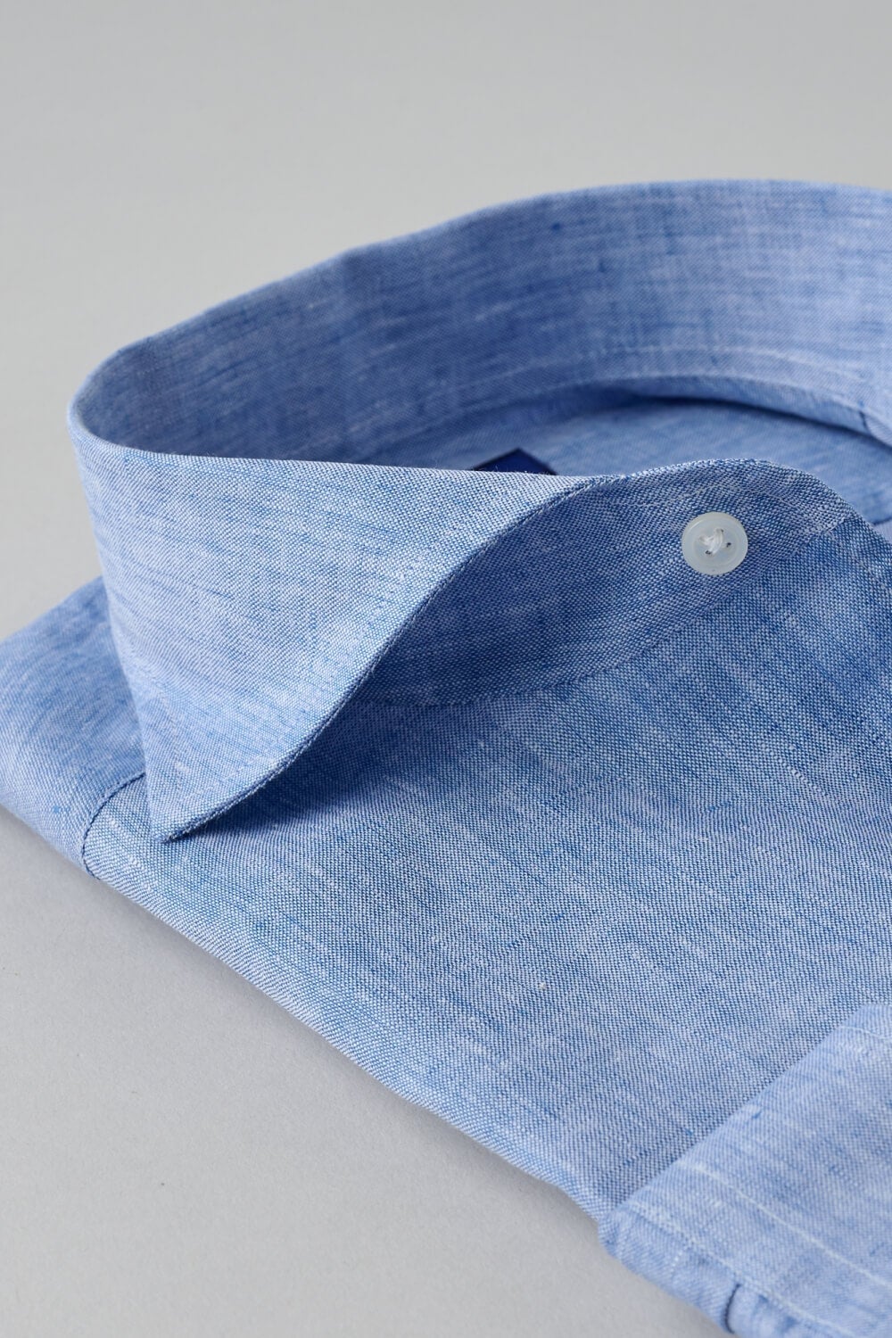 ワイシャツ 8045AHSS-X03A-BLUE-衿2