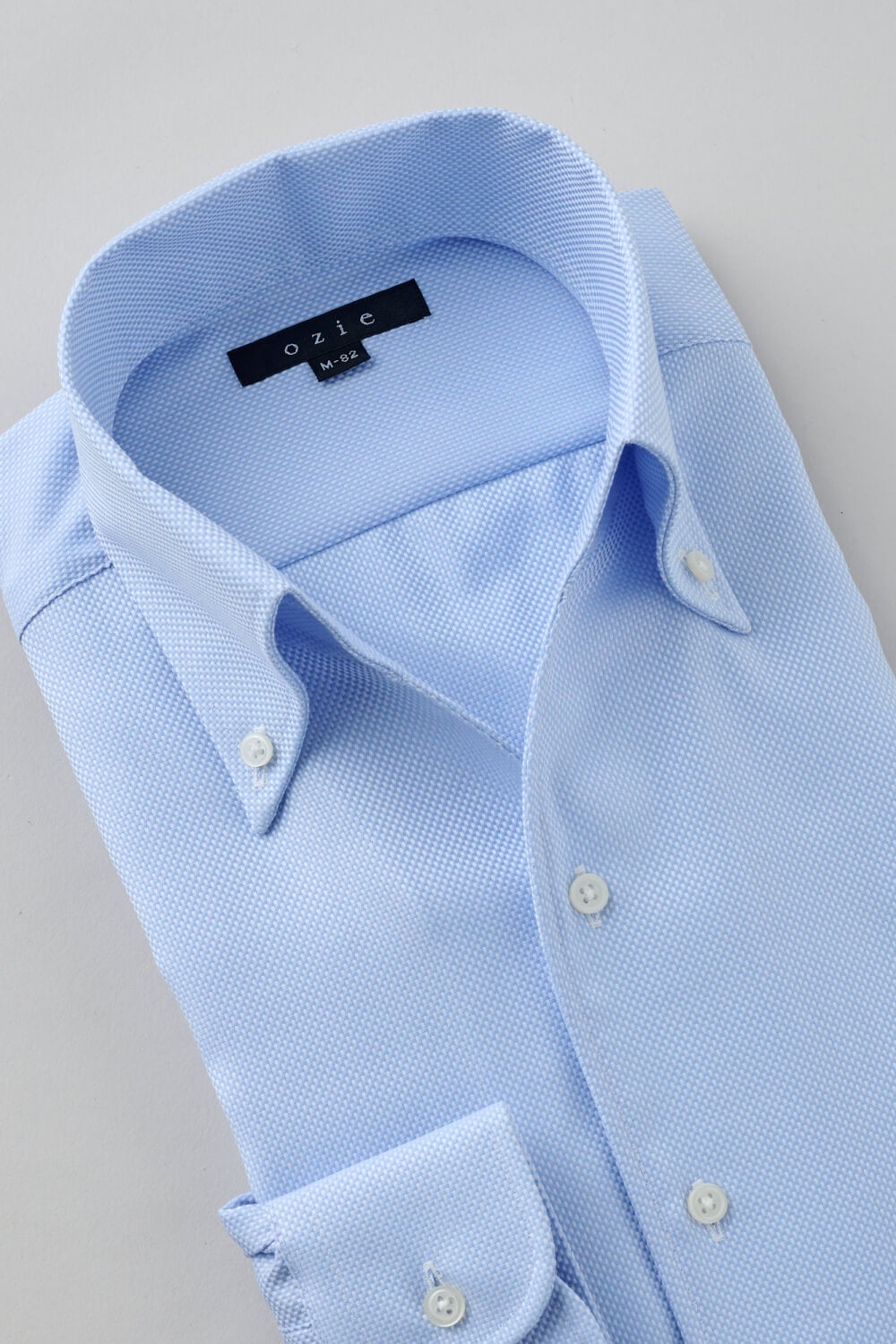 ワイシャツ 8044-X03A-SAX-衿2