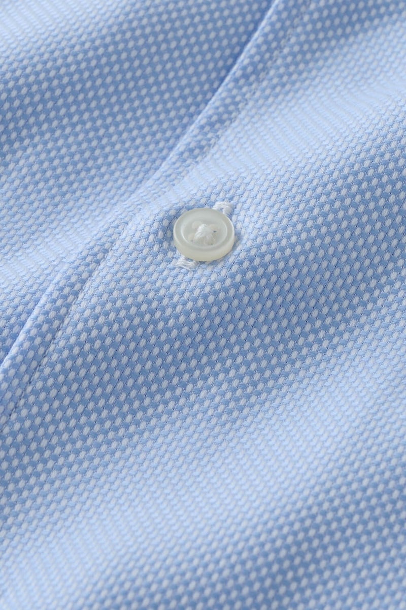 ワイシャツ 8044-X03A-SAX-生地