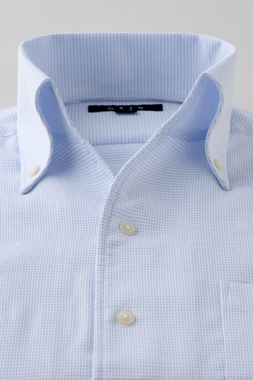 ワイシャツ 8044-X04A-SAX-衿1