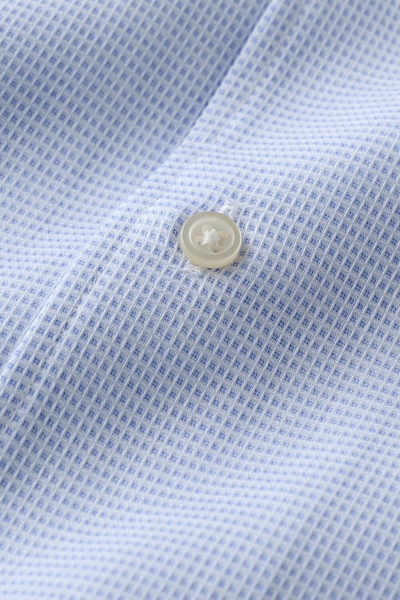 ワイシャツ 8044-X04A-SAX-生地