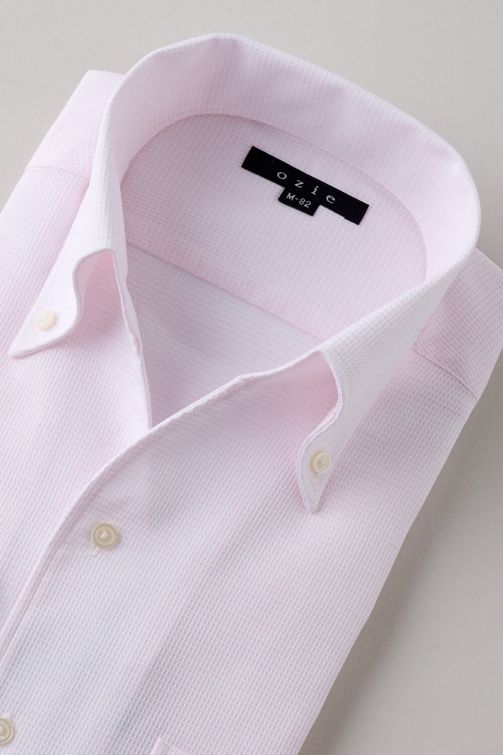 ワイシャツ 8044-X04B-PINK-衿3