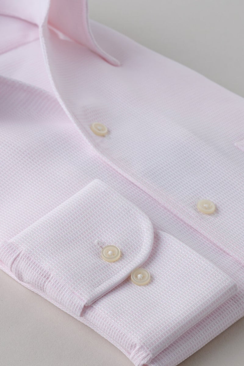ワイシャツ 8044-X04B-PINK-カフス