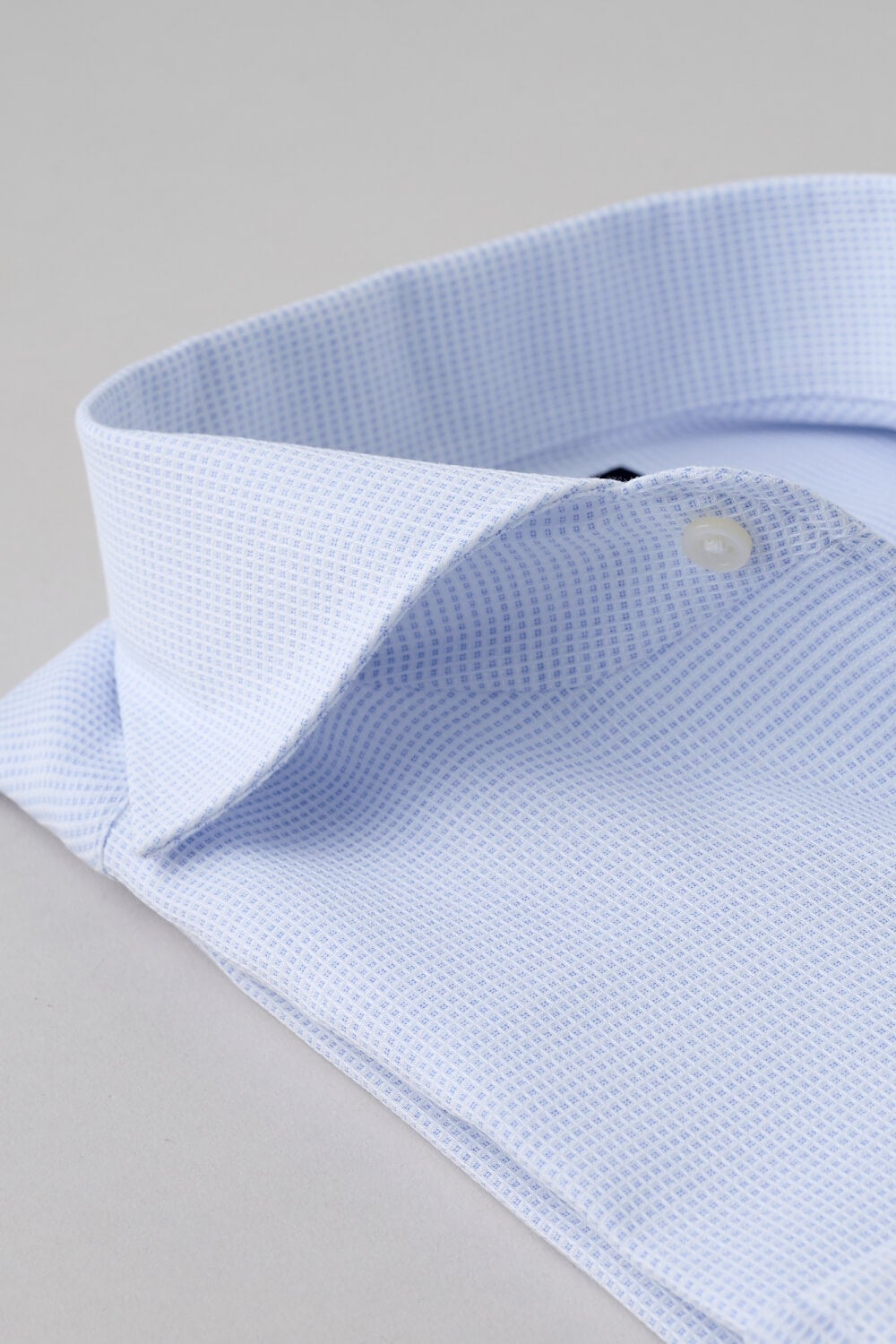 ワイシャツ 8045-X04A-SAX-衿2