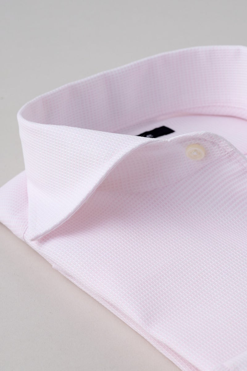 ワイシャツ 8045-X04B-PINK-衿2