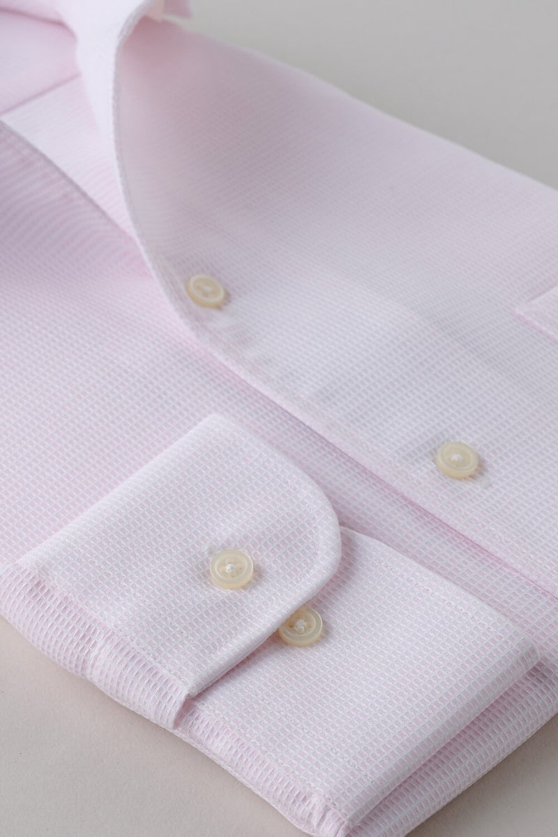 ワイシャツ 8045-X04B-PINK-カフス