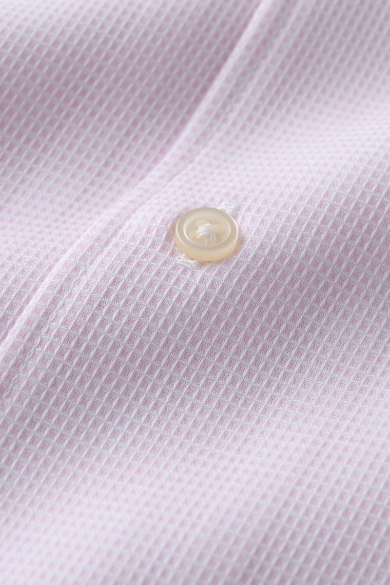 ワイシャツ 8045-X04B-PINK-生地