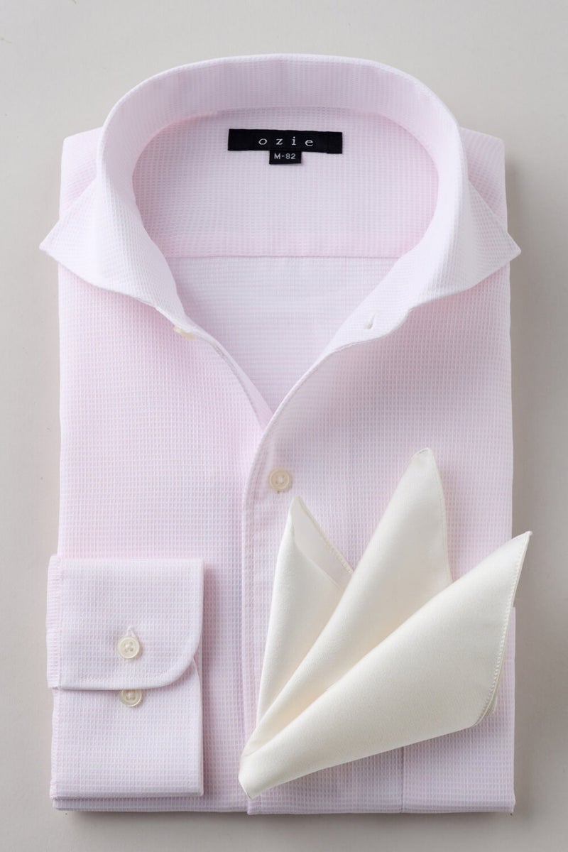 ワイシャツ 8045-X04B-PINK-コーディネートイメージ