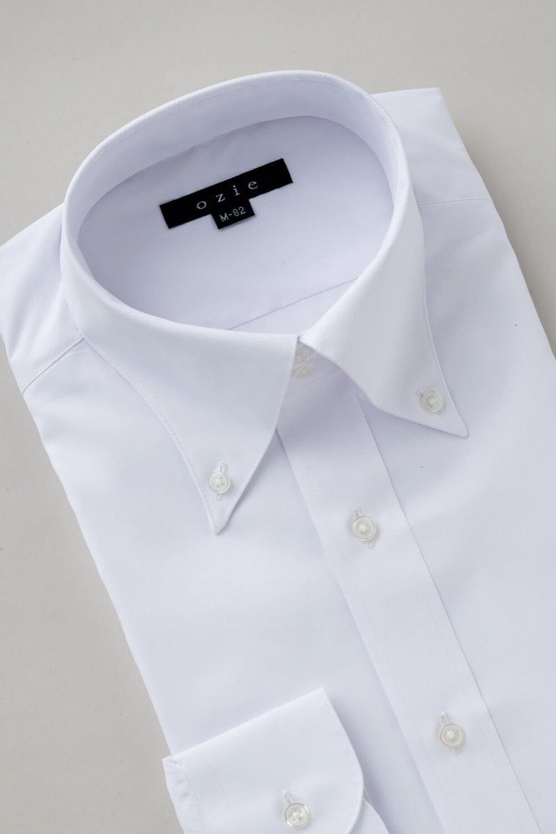 ワイシャツ　8065SD-X04A-WHITE-衿3