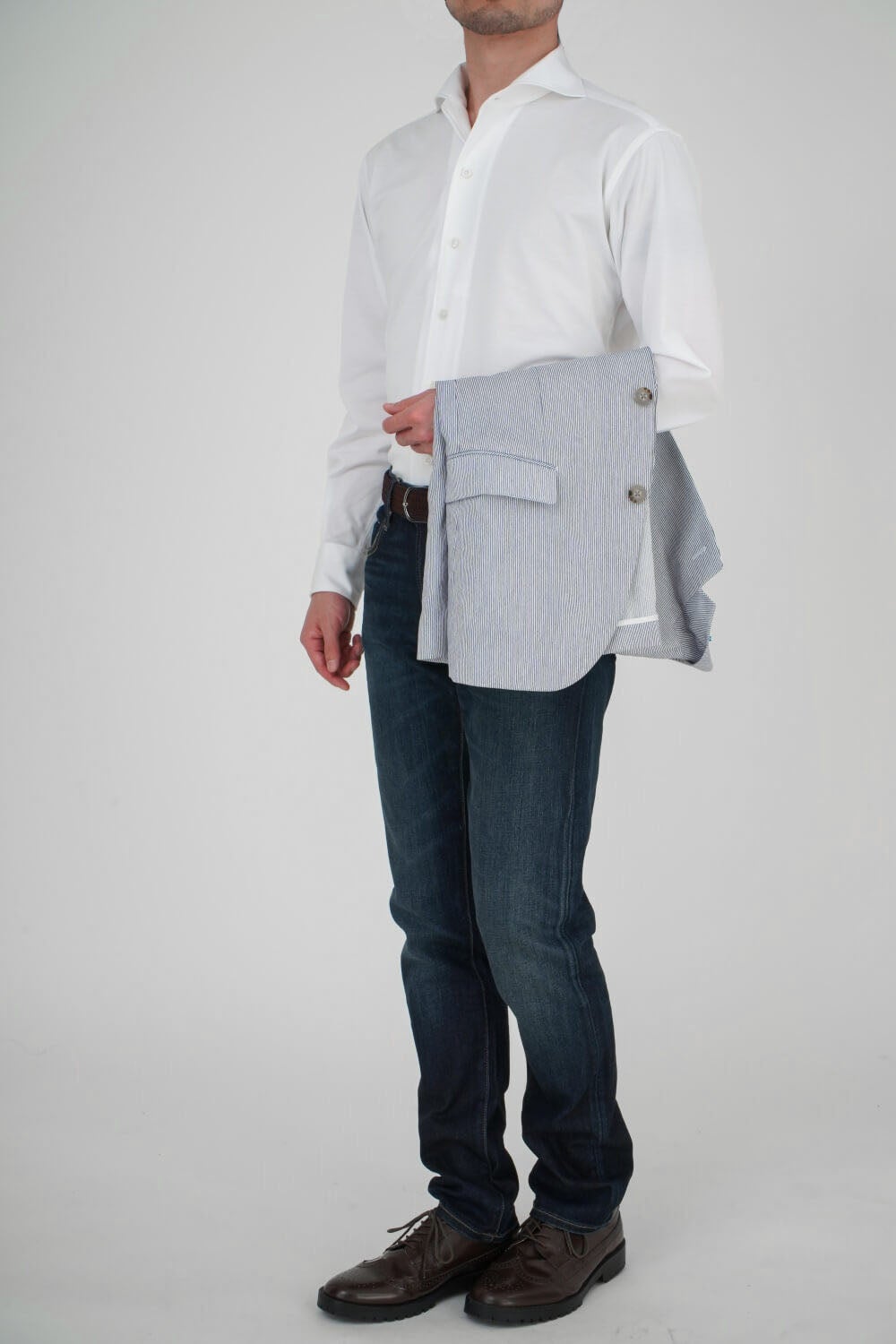 8055-X04A-WHITE　コーデ2