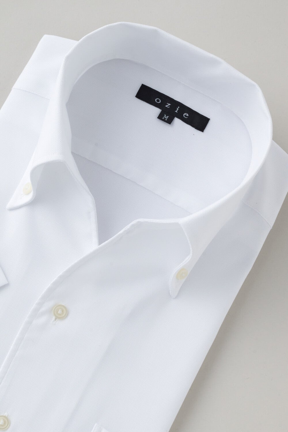 ワイシャツ・カッターシャツ・半袖 8044SS-X04A-WHITE-衿3