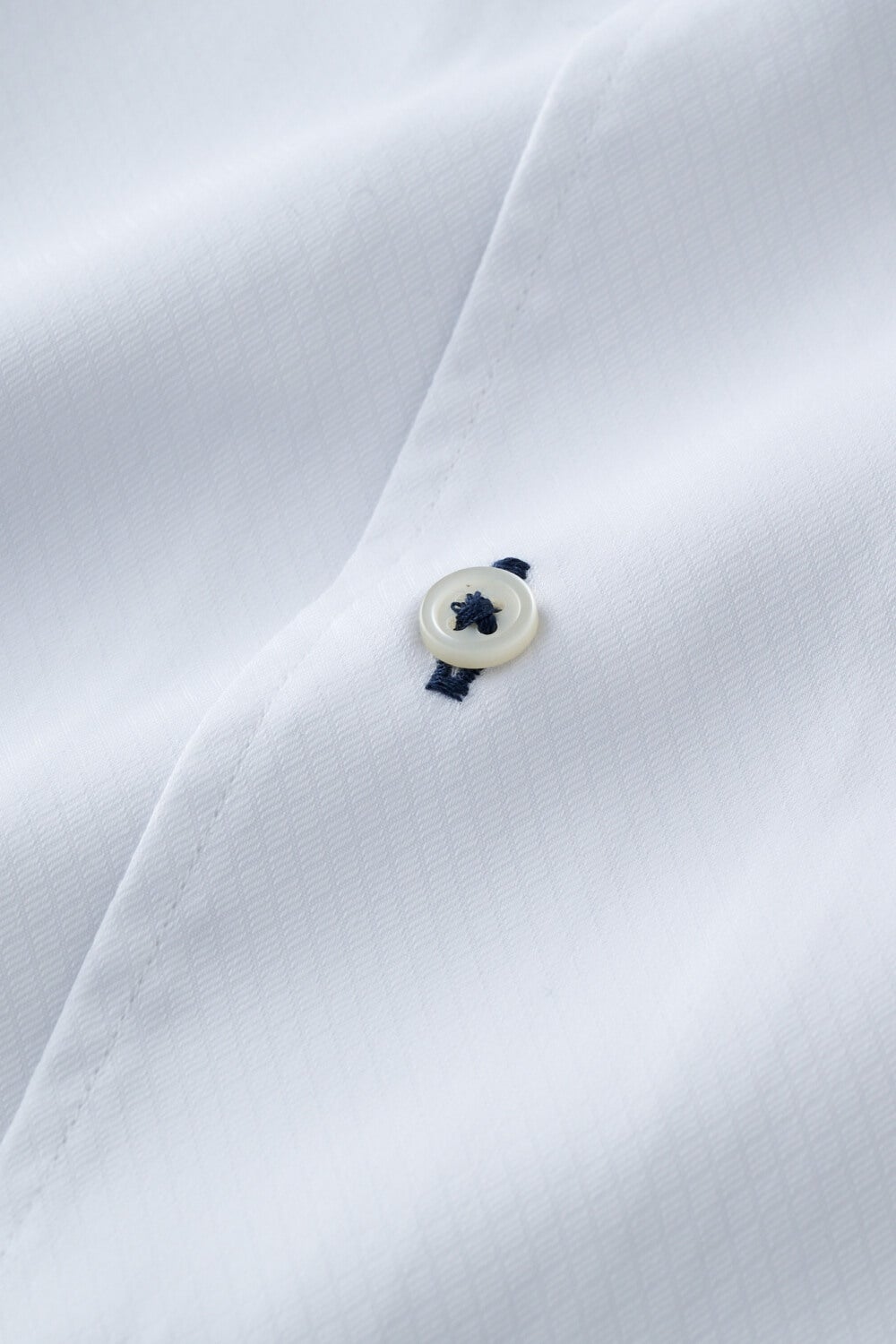 ワイシャツ・カッターシャツ・半袖 8044SS-X04B-WHITE-生地