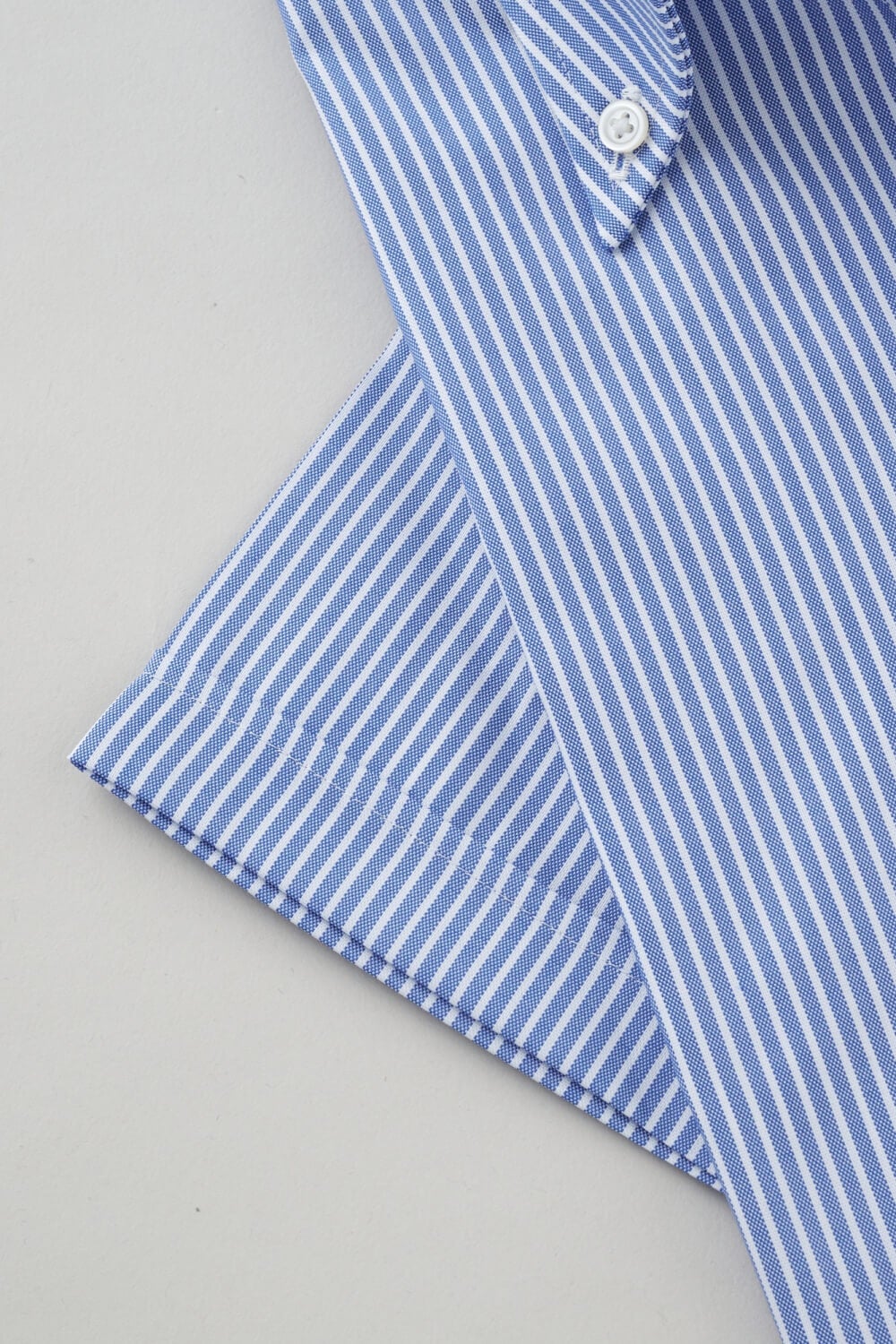 ワイシャツ・カッターシャツ・半袖 8044SS-X04D-BLUE-カフス