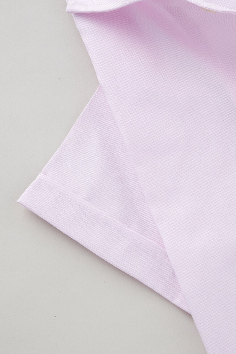 ワイシャツ・カッターシャツ・半袖 8045SS-X04D-PINK-カフス