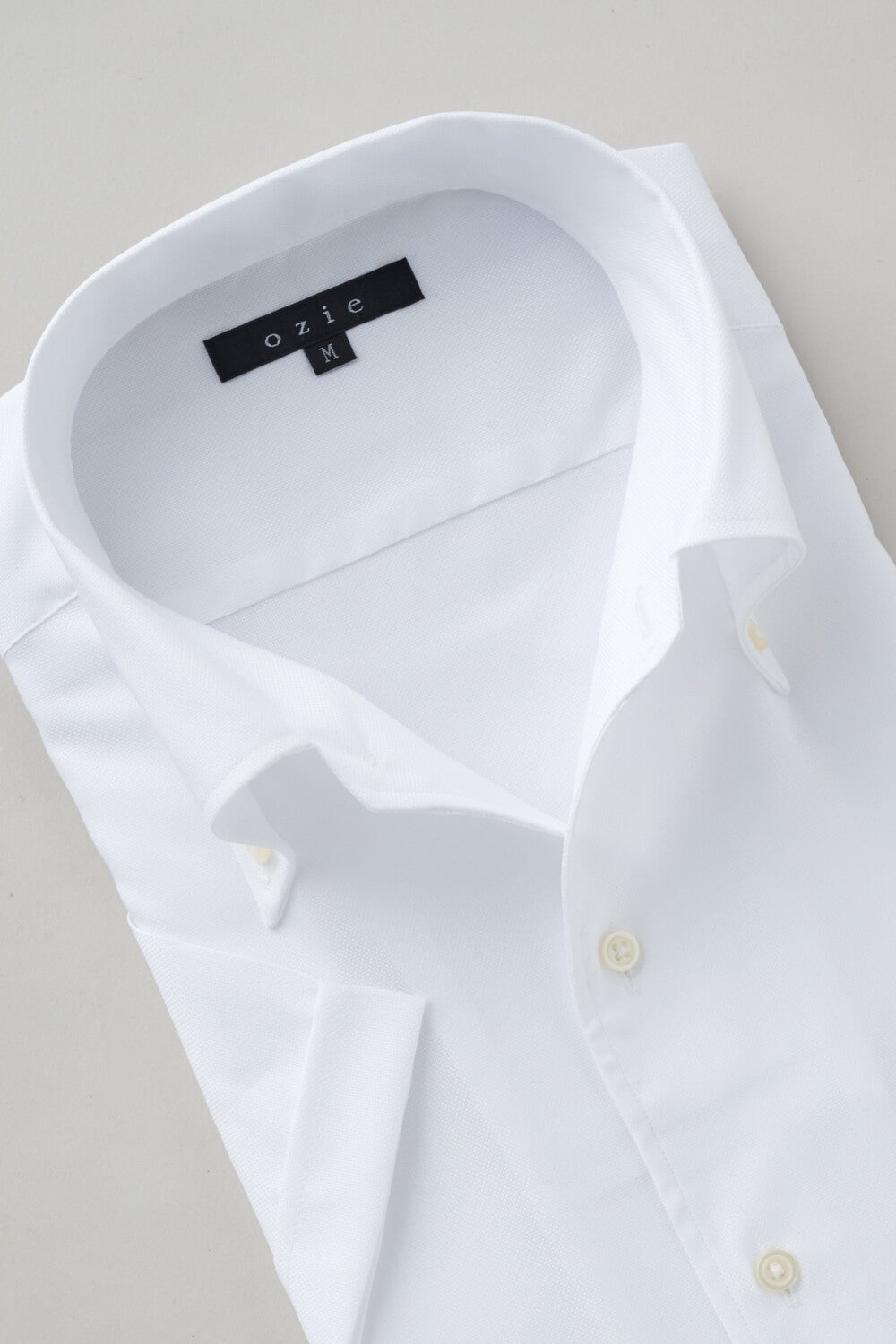 ワイシャツ・カッターシャツ・半袖 8051SS-X04A-WHITE-衿1