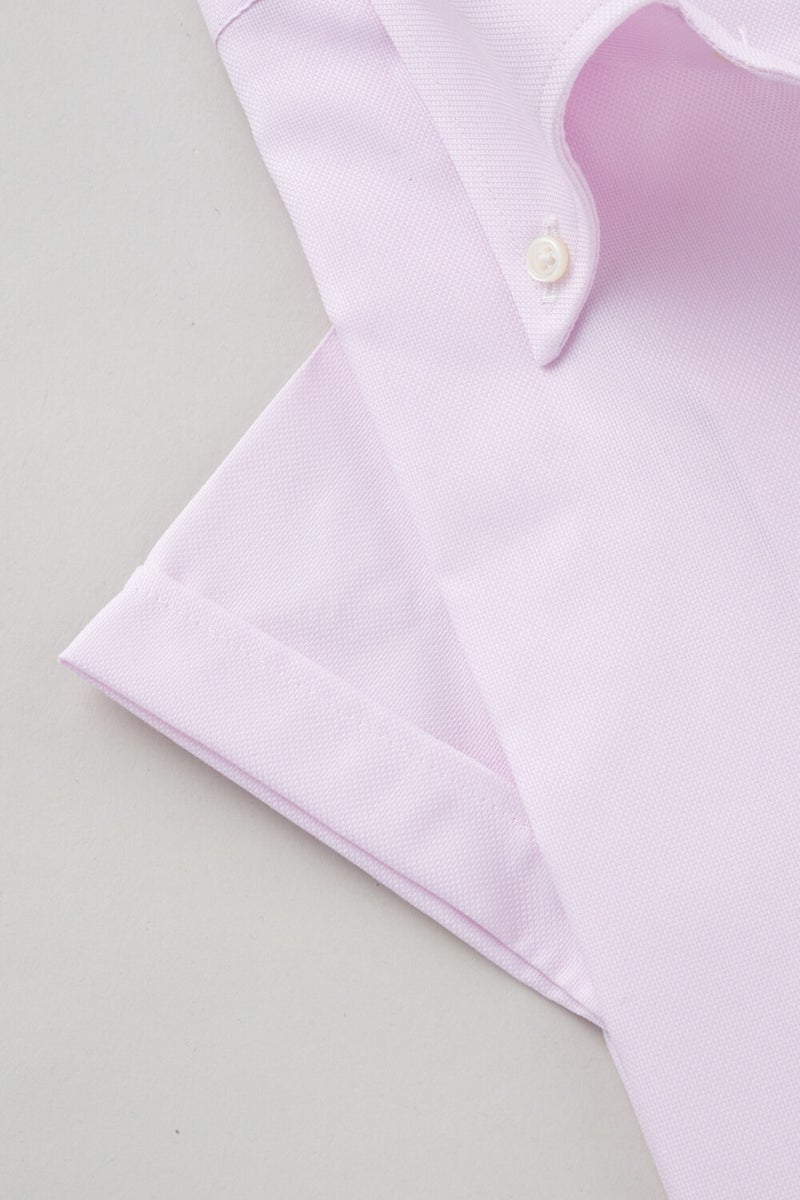 ワイシャツ・カッターシャツ・半袖 8051SS-X04D-PINK-カフス
