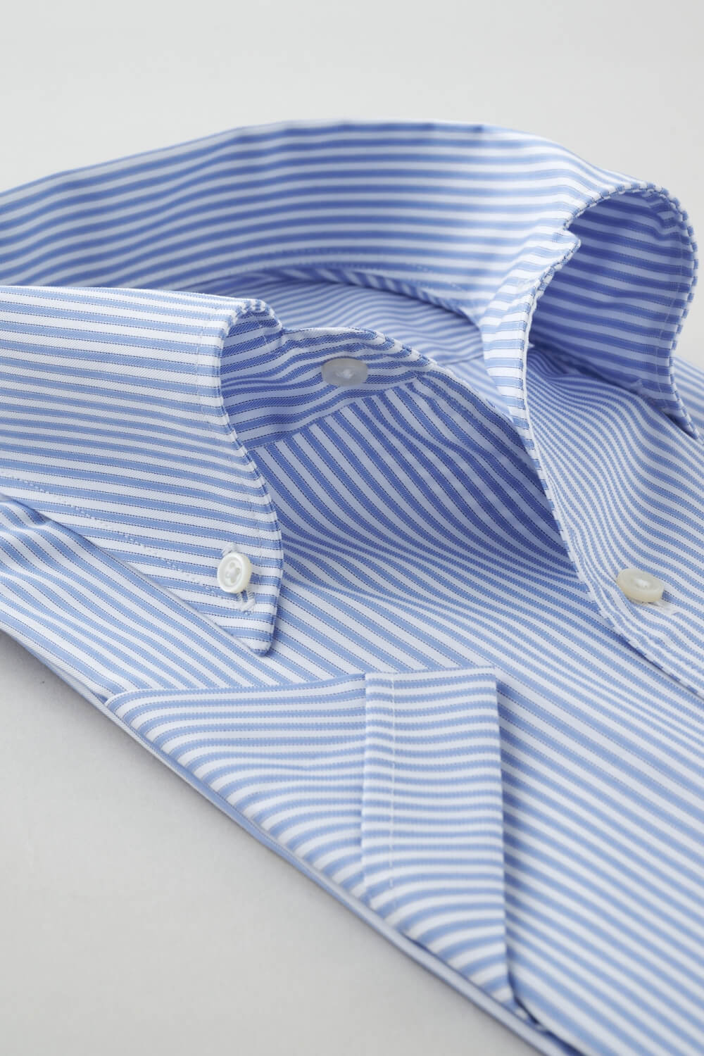 ワイシャツ・カッターシャツ・半袖 8051SS-X04E-SAX-衿2