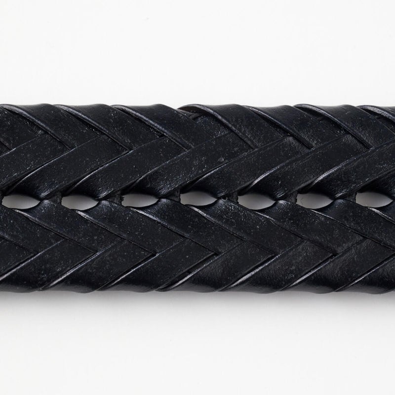 レザーメッシュベルト KE21194-19-BLACK