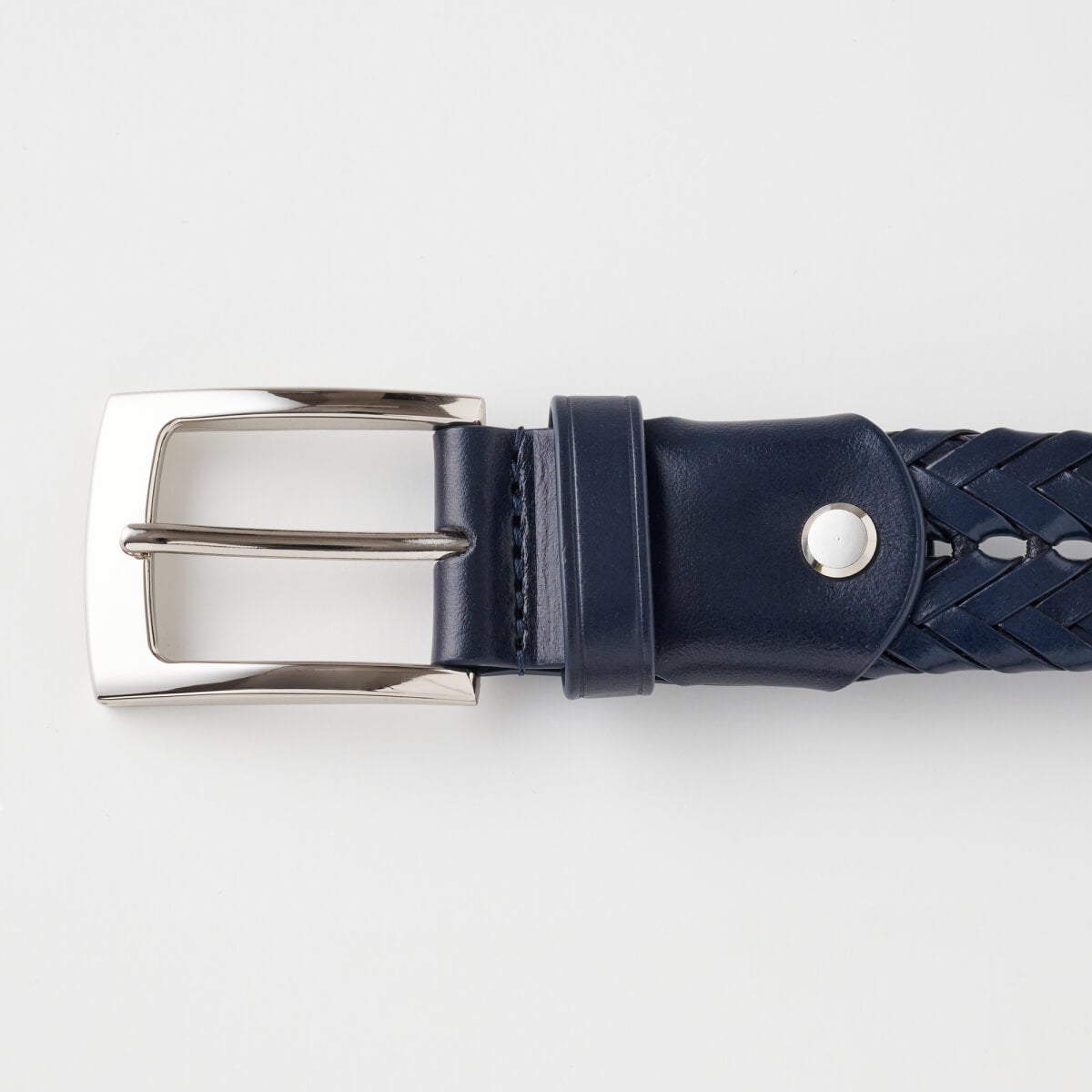 レザーメッシュベルト KE21194-29-NAVYBLUE