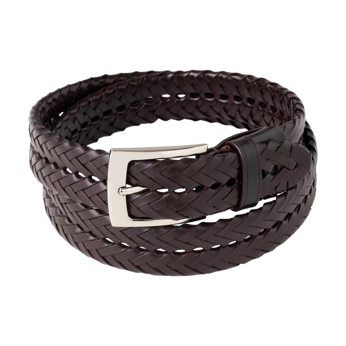 レザーメッシュベルト KE21194-39-BROWN