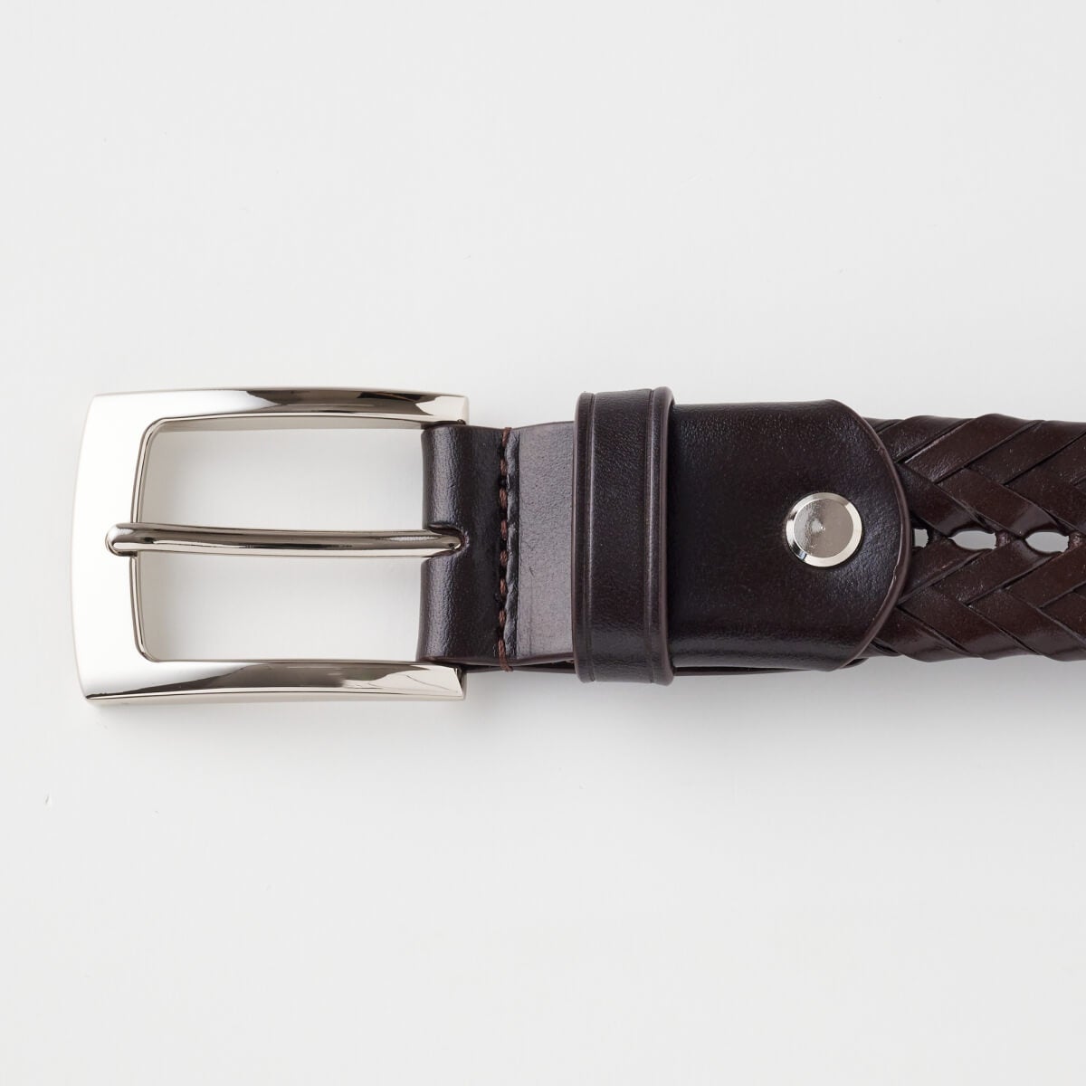 レザーメッシュベルト KE21194-39-BROWN