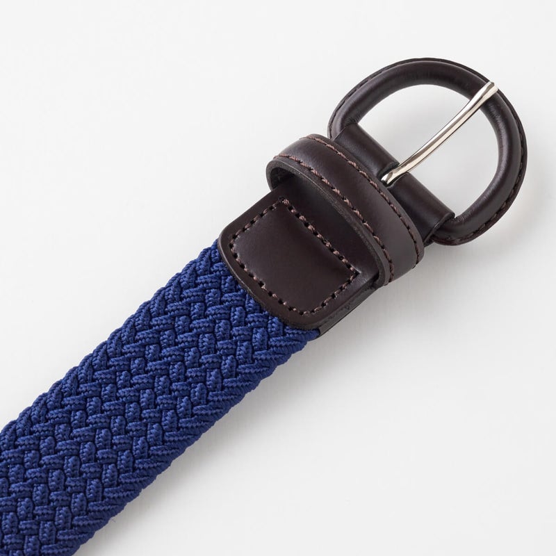 ゴムメッシュベルト KE21455-29-NAVYBLUE
