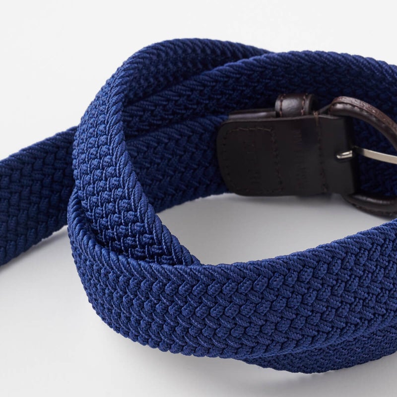 ゴムメッシュベルト KE21455-29-NAVYBLUE